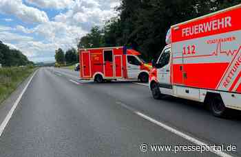 FW-WRN: 2RTW - LZ1 - VU / 3 PKW / 2 verletzte Personen