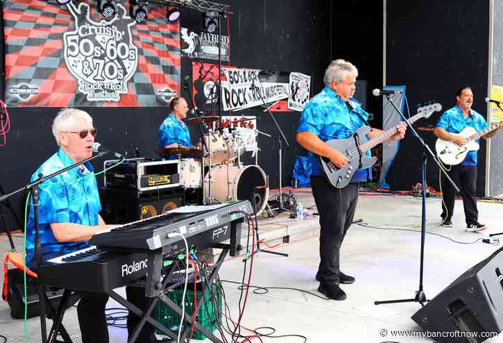 Vinyl Groovz takes the stage at Wednesday’s free concert  