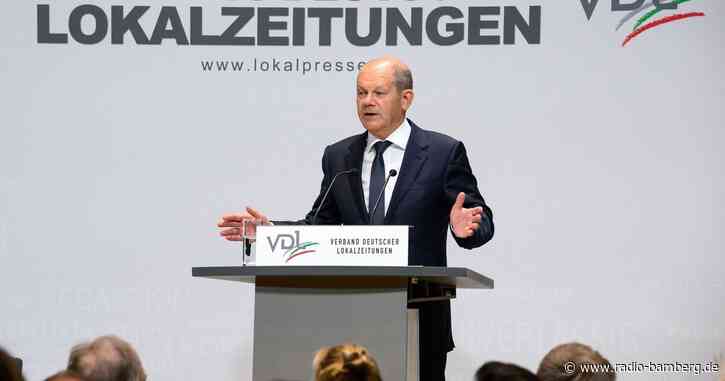 Scholz warnt vor Gutgläubigkeit in sozialen Medien