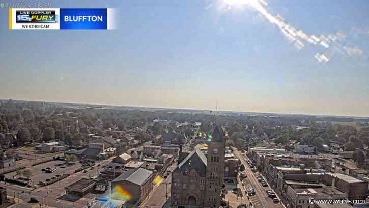 Cooler, less humid days coming