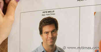 Pete Wells, New York Times’s Most Entertaining Restaurant Critic Ever, Is Moving On