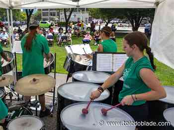 Photo Gallery: Glass City Steel Band plays at the Main Library
