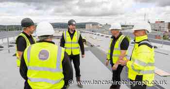 Burnley's flagship scheme for older residents now has a roof