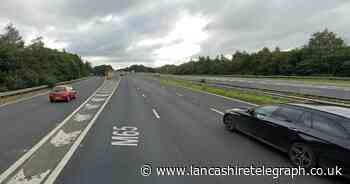 Warning of travel delays after crash on M65