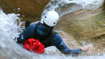Bei Canyoningtour in Schlucht abgetrieben – Suche nach Deutschem (40) bisher ohne Erfolg