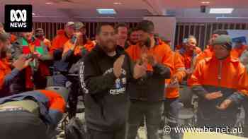 'Union power': NSW branch of CFMEU posts defiant video against government, ACTU and 'rotten media'