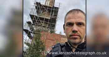 Warning after kids spotted climb scaffolding in Burnley