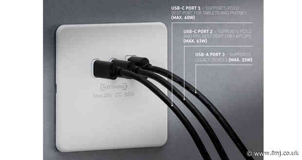 Knightsbridge turns up the power with 63W USB charging