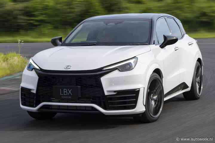 Lexus LBX als Morizo RR met 304 pk sterke 1.6 driecilinder