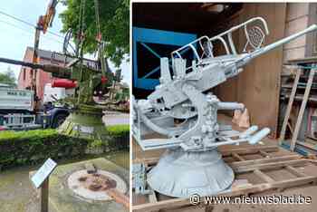 Wuustwezel knapt kanon op voor herdenking tachtig jaar bevrijding: “Opzet is dat het nog twintig jaar kan schitteren”