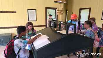 Summer Learning Program students get a history lesson during visit to Fort William Historical Park
