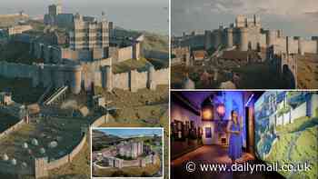 See Dover Castle like NEVER before: Incredible digital model reveals the original entrance, lost towers and long-gone defensive walls for the first time in almost 1,000 years