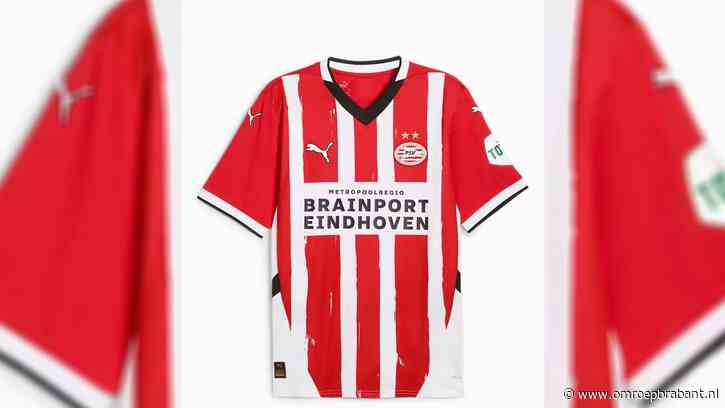 PSV-shirt lekt uit, dit is het nieuwe thuisshirt