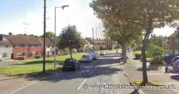 Car flips in Dagnam Park Drive, Harold Hill near school