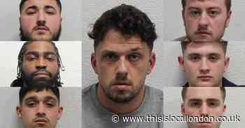 Kai McGinley Erith Shooting: Seven men jailed
