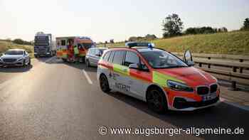 A96 bei Bad Wörishofen nach Unfall kurzzeitig gesperrt