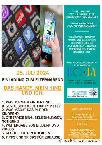 Infoabend: Das Handy, mein Kind und ich