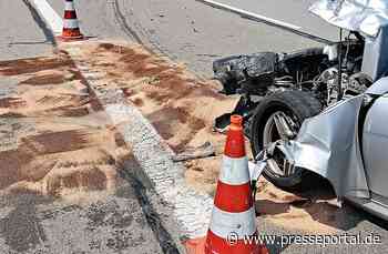 FW-M: Auffahrunfall auf der Autobahn (Freiham Süd)