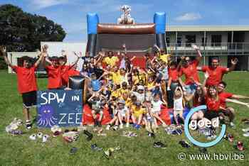 Kinderen van De Speelpeer wanen zich een weekje in zee