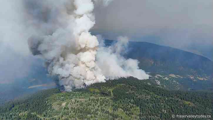 Wildfire near Spences Bridge, B.C., balloons to 4,100 hectares, prompts evacuation orders
