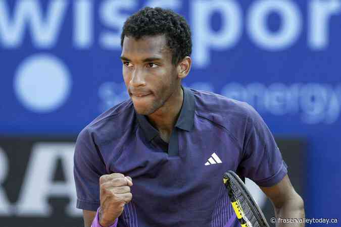 Auger-Aliassime moves into Swiss Open quarterfinals with win over Hanfmann