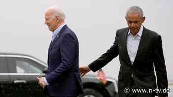 Hinter den Kulissen: Obama hinterfragt Bidens Chancen auf Wahlsieg