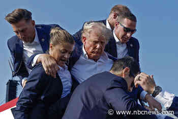 Secret Service criticized for how long it took to get a bloodied Trump off rally stage