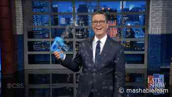 Stephen Colbert gets through 'borrifying' RNC night 3 with bonafide whimsy