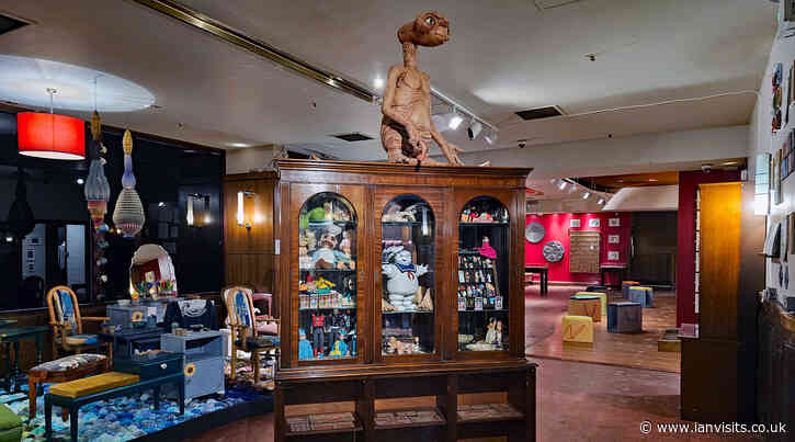 Nostalgic treasures filling a disused pub in Croydon: A joyful dive into collectables