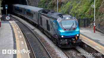 Landslip causes delays to train services
