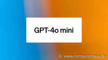 OpenAI: Sprachmodell GPT-4o mini löst GPT-3.5 Turbo in ChatGPT ab