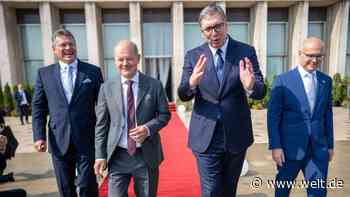 Scholz für Lithium-Projekt in Serbien eingetroffen