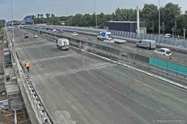 Eerste deel werkzaamheden brug A7 klaar, volgend weekend verhuizing naar andere kant