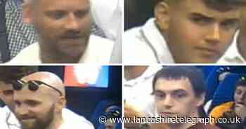 Police release images of four men after mass brawl on train