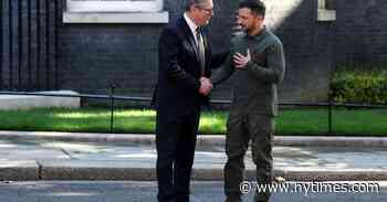 Zelensky Is First Foreign Leader to Visit U.K. Cabinet Since Clinton