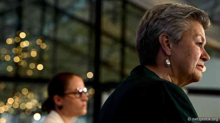 Zum Abschied von Ylva Johansson: Chatkontrolle mit der Brechstange