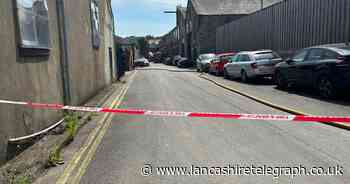 Padiham fire: Crews tackle blaze at 'mattress firm'