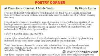 At Omarion’s Concert, I Made Water