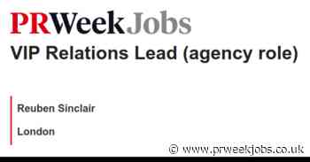Reuben Sinclair: VIP Relations Lead (agency role)
