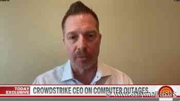 Crowdstrike CEO issues apology for 'mother of all outages' - but admits it could be hours before systems are back online