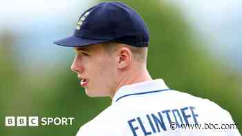 Flintoff's son Rocky hits century for England U19s