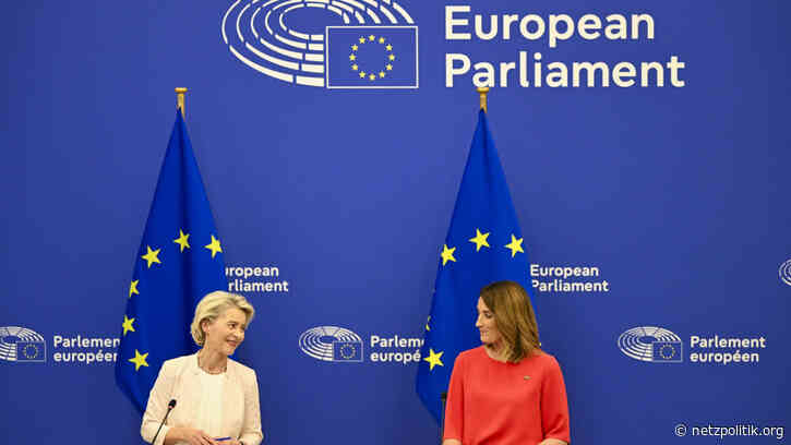 Von der Leyen wiedergewählt: Was in ihrem digitalen Fahrplan steht