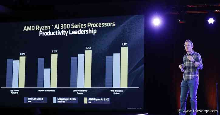AMD says its new laptop chips can beat Apple — but still has to prove it