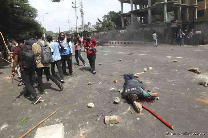 Bangladesh security forces fire bullets and sound grenades as protests over government jobs escalate