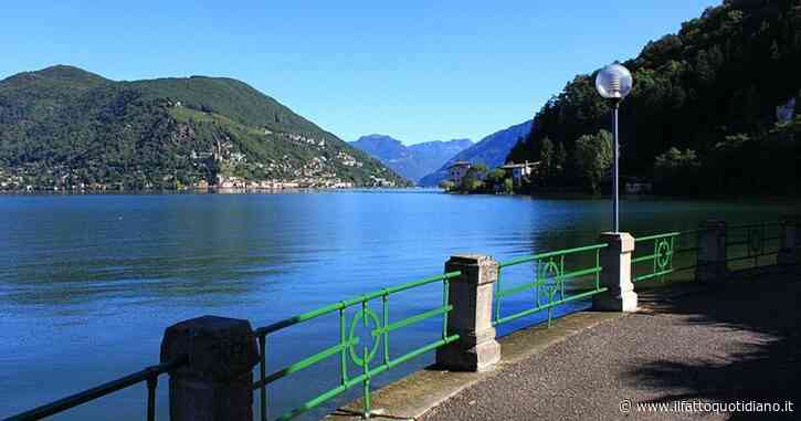 Un 23enne si tuffa nel lago di Lugano e non riemerge, il corpo recuperato dai Vigili del fuoco