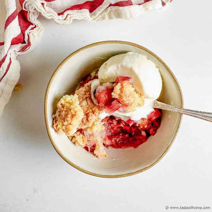 Rhubarb Cobbler