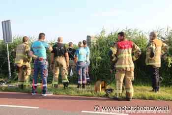 Zoekactie op Amstel na vondst omgeslagen bootje