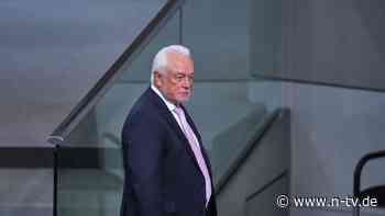 Tritt bei Bundestagswahl an: Kubicki wagt den Rückzug vom Rückzug