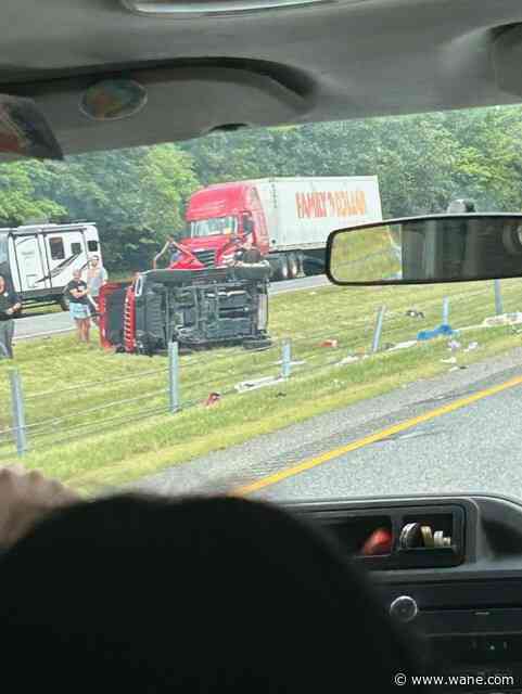 Traffic returns to normal after 'serious' crash on I-69 near Waterloo