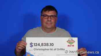 Orillia man goes ‘all in’ to win lotto jackpot